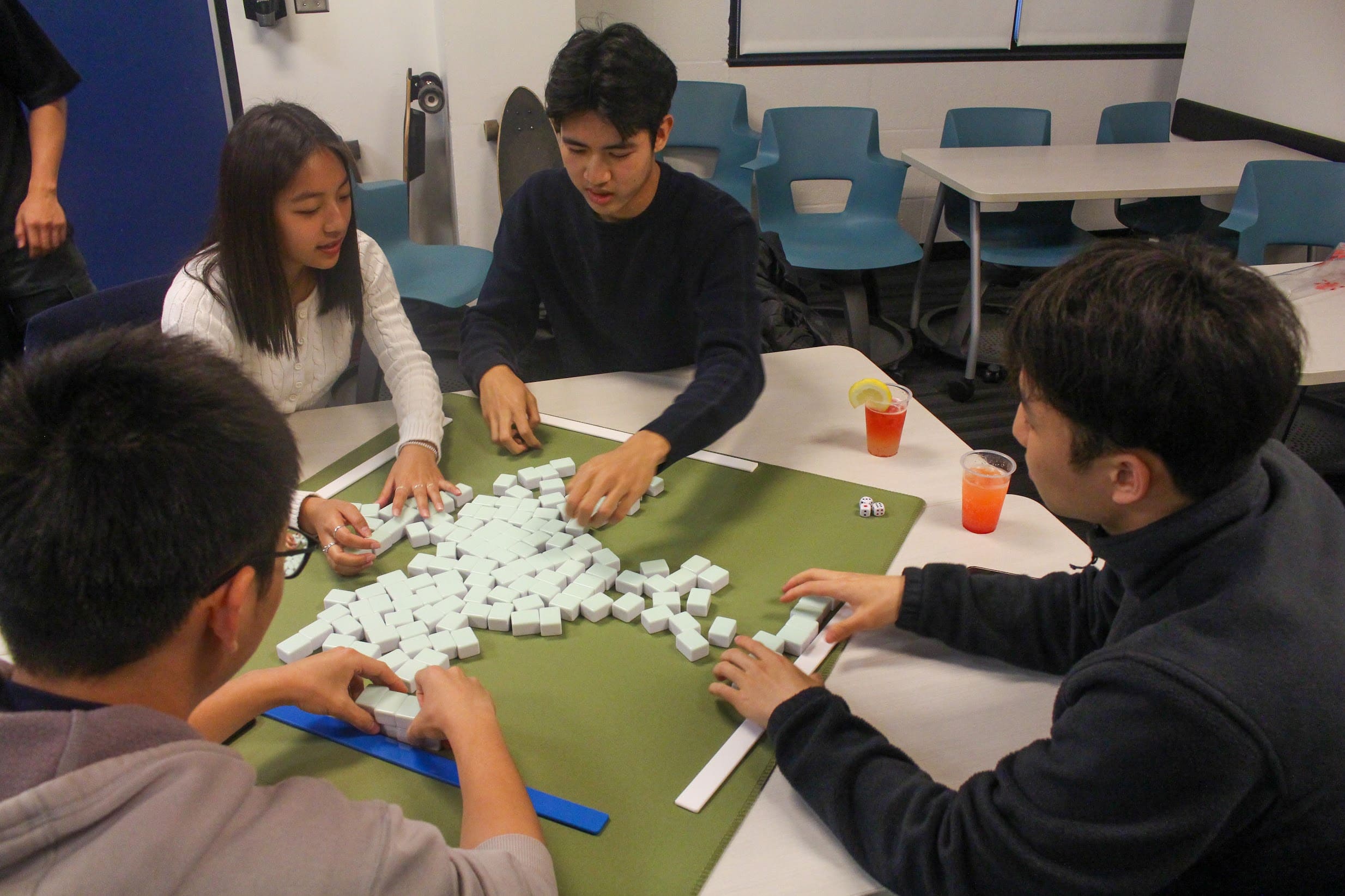 Mahjong Night (Spring)